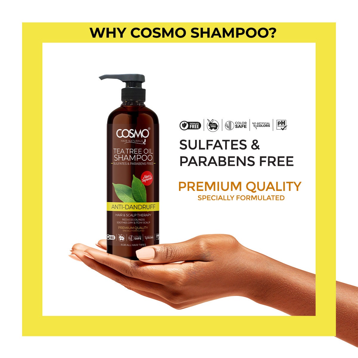 Anti - Dandruff Tea Tree Oil Shampoo